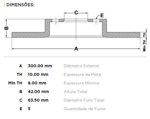 FREMAX DISCO FRENO LAND ROVER DISCOV SPORT2.0  