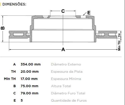FREMAX DISCO FRENO LAND ROVER RANGE 02/12  