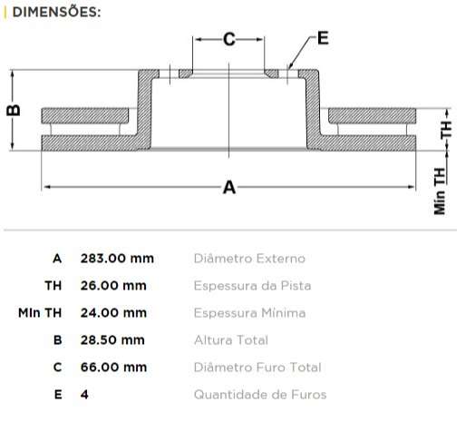 FREMAX DISCO FRENO P 405 406 CITROEN C4 C5 DV