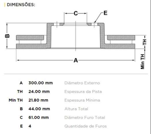 FREMAX DISCO FRENO GRAN SCENIC 2.0  