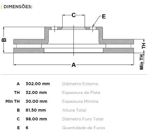FREMAX DISCO FRENO GRAN SENIC 2.0 C/M  