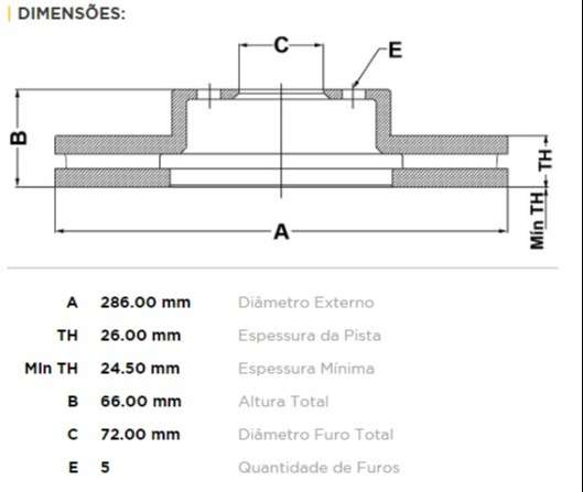 FREMAX DISCO FRENO RANGER / EXPLORER DV