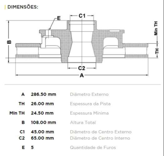 FREMAX DISCO FRENO EXPLORER ABS DV TS  
