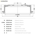 [8063.0334] FREMAX CAMPANA FRENO CHEVROLET ASTRA 1.8 - 2.0 8V MERIVA 1.8 8V/16V MONTANA VECTRA 1.8
