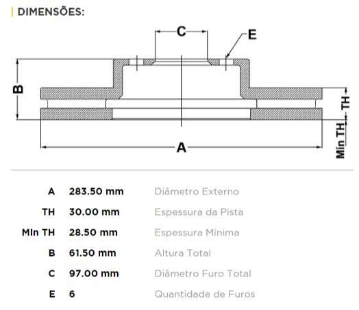 FREMAX DISCO FRENO CHEVROLET D-20 / SILVERADO DV