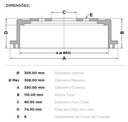 [8604.0334] FREMAX CAMPANA FRENO CHEVROLET D20 TODOS '92
