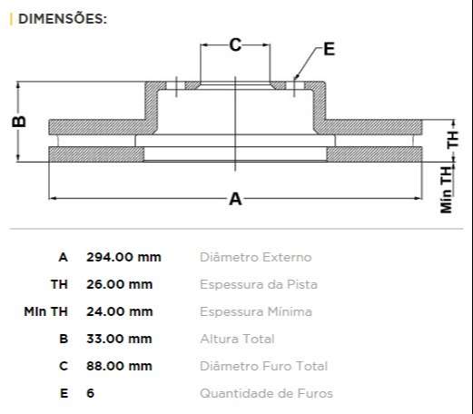 FREMAX DISCO FRENO SSANGYONG REXTON  