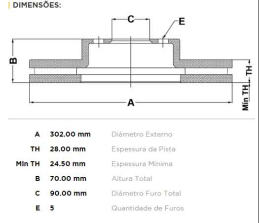 FREMAX DISCO FRENO MASTER 2012> DELANTERO  