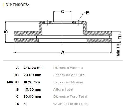 FREMAX DISCO FRENO UNO 1.0 8V 2010> C/ABS  