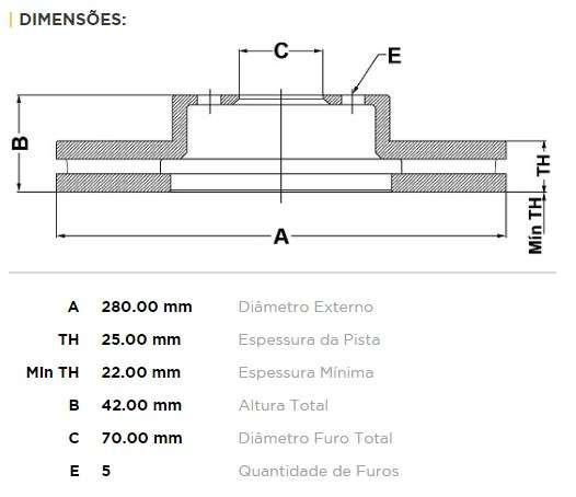 FREMAX DISCO FRENO ZAFIRA / ASTRA DV  