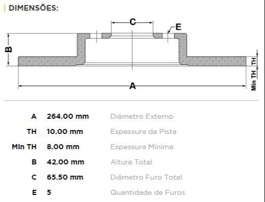 FREMAX DISCO FRENO ZAFIRA ASTRA MERIVA TS