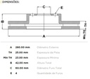 [9127.0334] FREMAX DISCO FRENO ASTRA / VECTRA DV