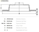[9209.0334] FREMAX DISCO FRENO VECTRA / MERIVA / ASTRA