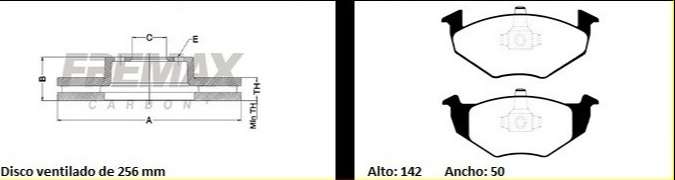 FREMAX KIT JGO DISCOS Y PASTILLAS VW GOL TREND VOYAGE 08/11 SAVEIRO 10/11