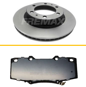 FREMAX KIT JGO DISCOS Y PASTILLAS HILUX 2005