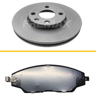 FREMAX KIT JGO DISCOS Y PASTILLAS SPIN / COBALT / KIT (3547 X2-3547.1087) CHEVROLET SPIN