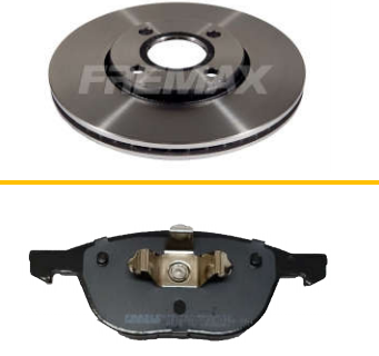 FREMAX KIT JGO DISCOS Y PASTILLAS ECOSPORT KINETIC