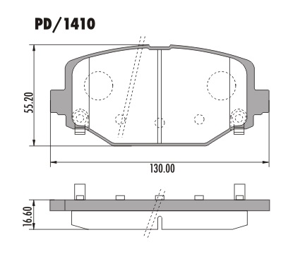 FRASLE PASTILLA EJE TRASERO  /DODGE JOURNEY 15> 