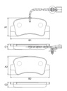 [PD1440B.0332] FRASLE PASTILLA EJE TARSERO 17.60MM  /RENAULT MASTER 13> 