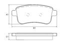 [PD1446.0332] FRASLE PASTILLA EJE TARSERO 15.20MM  /RENAULT FLUENCE 2.0 16V 11> 