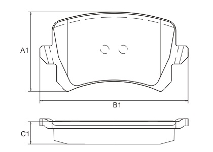 FRASLE PASTILLA EJE TRASERO 16MM  /VW PASSAT 10> TIGUAN 09> VENTO 10> 