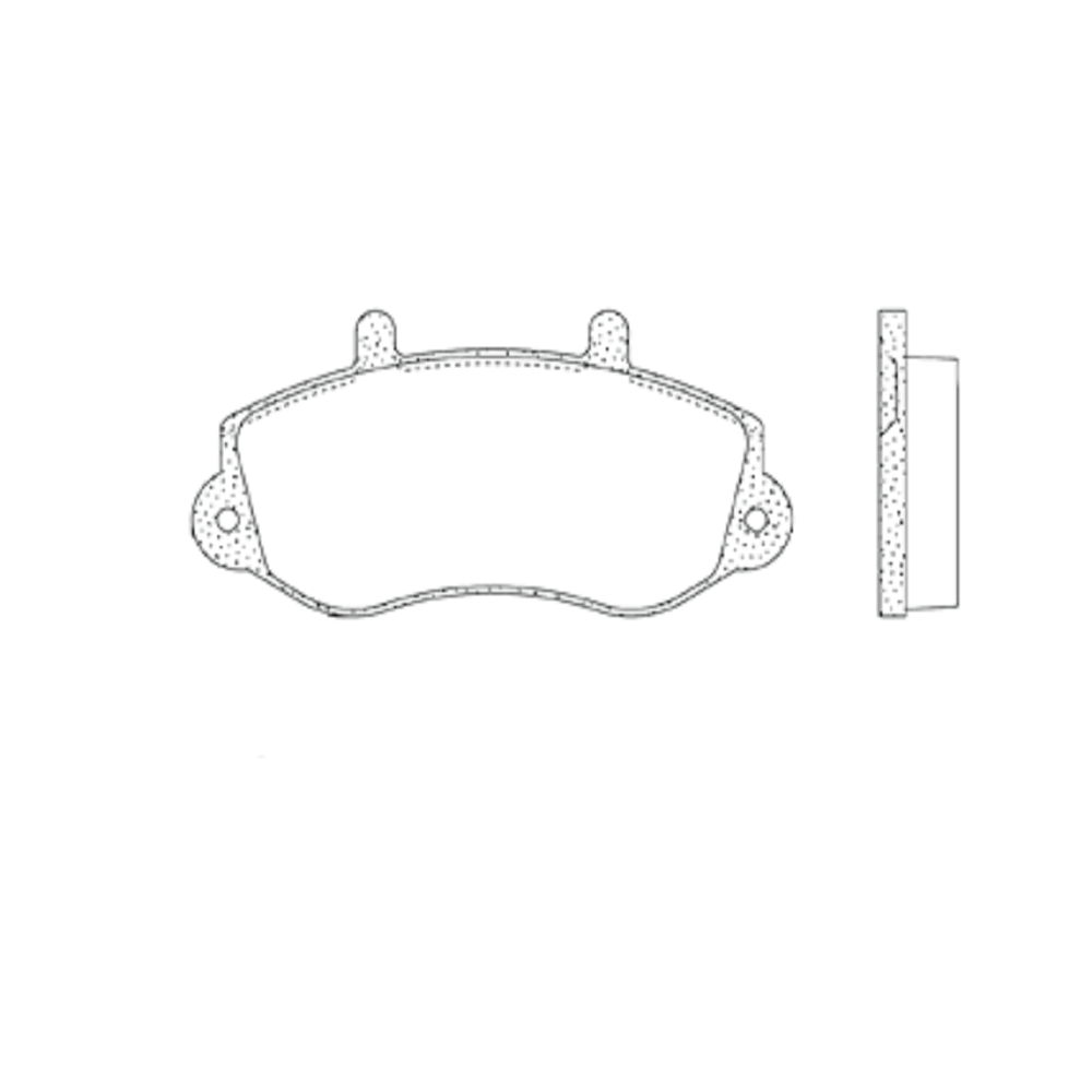 FRASLE PASTILLA EJE DELANT. 18MM  /RENAULT MASTER 99>  (AD)