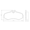 [PD479.0332] FRASLE PASTILLA EJE DELANT. 18MM  /M.BENZ VITO 99> 