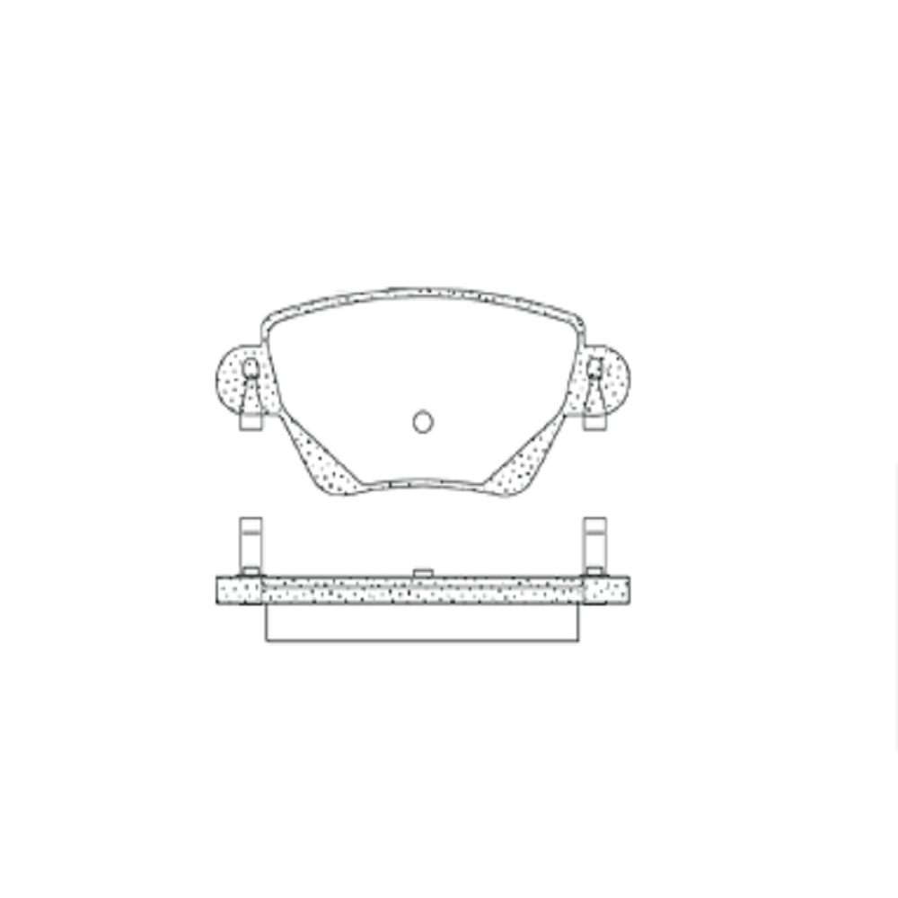 FRASLE PASTILLA EJE TRASERO 15.90MM  /FORD MONDEO 2001> 