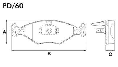 FRASLE PASTILLA EJE DELANT. 18MM  /PALIO 98> SIENA 99> 