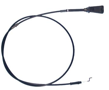FREMEC CABLE APERTURA CAPOT TWINGO C/PERILLA NEGRA 1650MM OEM: 7700843484 - 7700843436