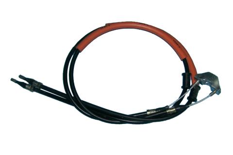FREMEC CABLE FRENO MERIVA TRASERO A DISCO 03> 2580MM  /2 CABLES CON CHAPA UNION