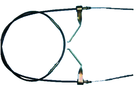 FREMEC CABLE FRENO TRASERO E/RUEDAS TRANSIT 96/99 2830MM  /C/CHAPA SOPORTE