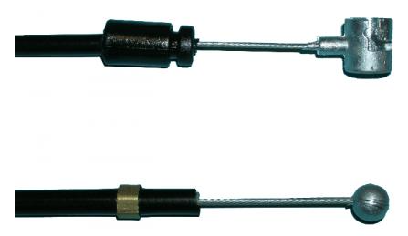 FREMEC CABLE APERTURA CAPOT AMAROK 10>TRAMO TRASERO 1280MM  /SIN GOMA PASACHAPA