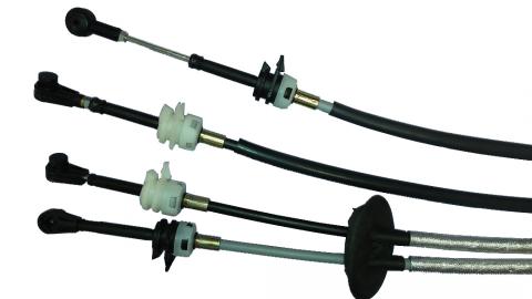 FREMEC CABLE CAMBIO VELOCIDAD KA 11> ZETEC ROCAM 1670MM  /2 CABLES UNIDOS CON GOMA