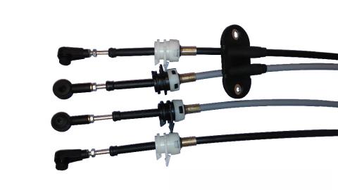 FREMEC CABLE CAMBIO VELOCIDAD ECOSPORT-FIESTA 1730MM  /2 CABLES CON GOMA UNION