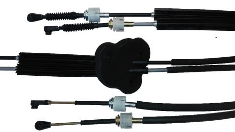 FREMEC CABLE CAMBIO VELOCIDAD FLUENCE-MEGANE III 1225MM  /2 CABLES UNIDOS CON GOMA