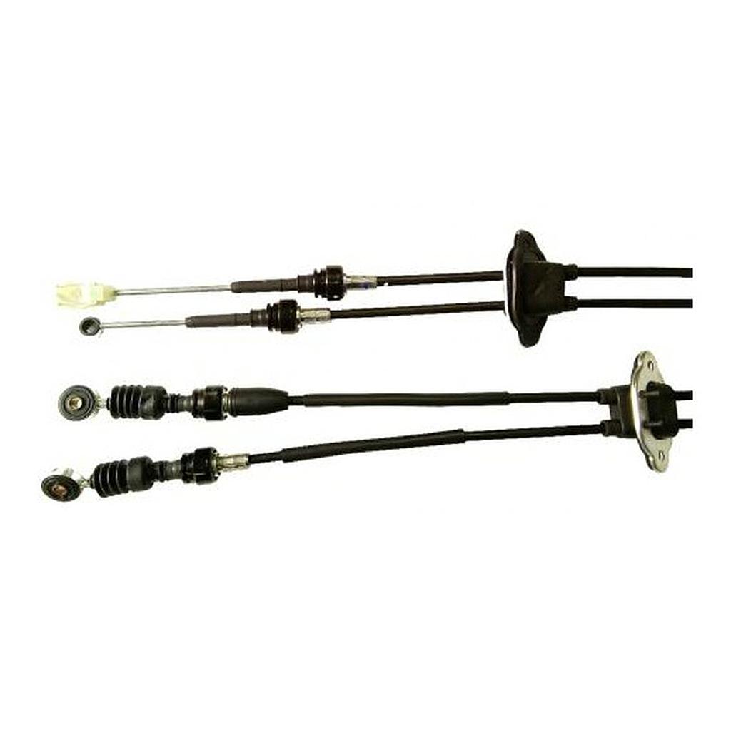 FREMEC CABLE CAMBIO VELOCIDAD DAEWOO MATIZ - CHEVROLET SPARK - FIAT CRONOS 1075MM / 1.2 NAFTA 11> 2 CABLES UNIDOS POR GOMA