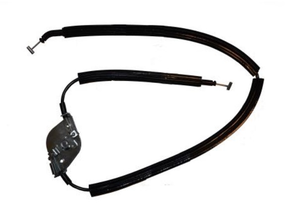 FREMEC CABLE APERTURA PORTON TRASERO KANGOO <18 1290MM  /2 CABLES UNIDOS CON CHAPA