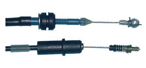 FREMEC CABLE ACELERADOR  COMBO TIGRA CHEVY 1.0-1.4-1.6 EFI 94/96 CORSA B 1.2-1.4 93/...  MONOPUNTO 855MM TERMINAL METALICO/