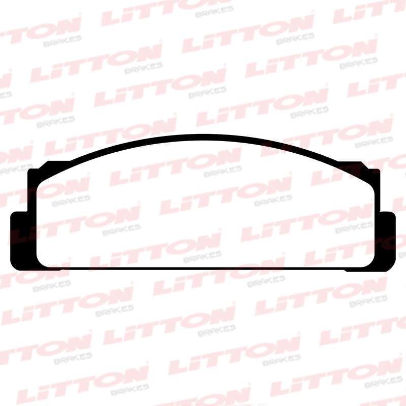 LITTON PASTILLAS FRENO DEL. FIAT 1100 CC 124 125 127 128 FIORINO SPIDER X 1/9 72/89  TOYOTA 1000 69/78