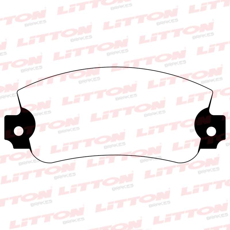 LITTON PASTILLAS FRENO R 12 70/80 - BRIO-FIORINO 83/86 (POSICION 0190B)