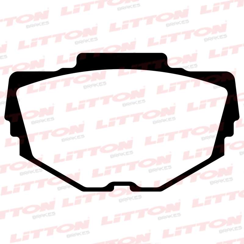 LITTON PASTILLAS FRENO R 12 78/83 - D 1500/1800 CUÑA - F 128 (PD/317 FRASLE) (POSICION 0289)