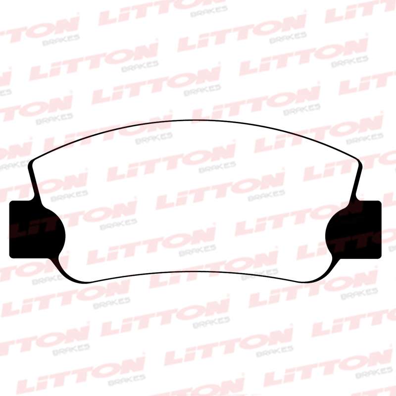 LITTON PASTILLAS FRENO R 12 73/80 - DACIA 1410 90/94 (PD/302 FRASLE) (POSICION 190D)