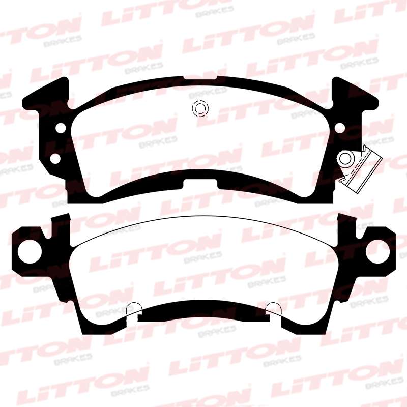 LITTON PASTILLAS FRENO CHEVROLET C 10 SILVERADO 70/82