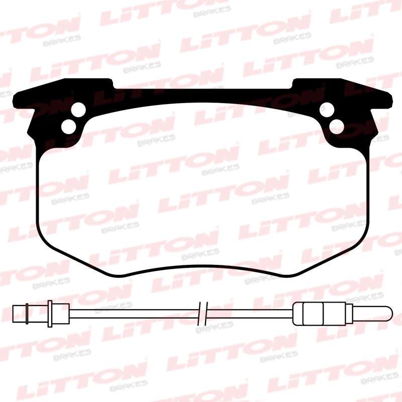 LITTON PASTILLAS FRENO DEL. R18 R20 