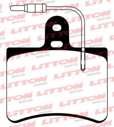 LITTON PASTILLAS FRENO DEL. CITROEN C22 C25 C32 