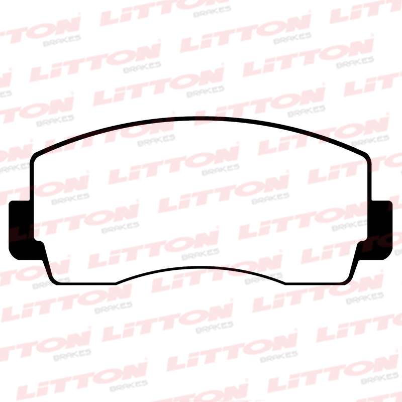 LITTON PASTILLAS FRENO MITSUBISHI SAPPORO 79/82-MAZDA P UP  /CELICA 79/82 (PD/1108 FRASLE) (POSICION 0221)
