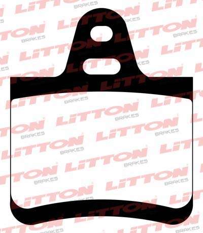 LITTON PASTILLAS FRENO TRAS. CITROEN BX 82/96 CX 74/92 GSX 2400 79/82