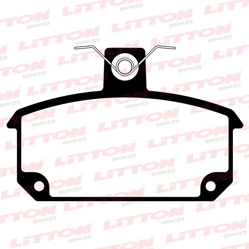 LITTON PASTILLAS FRENO DEL. R12 - R15 75/84 - R18 84/93 - R4 - R5 81/85