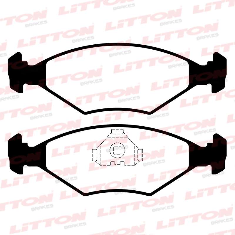 LITTON PASTILLAS FRENO GOL 95> SAVEIRO SENDA GACEL CARAT KIA SEPHIA